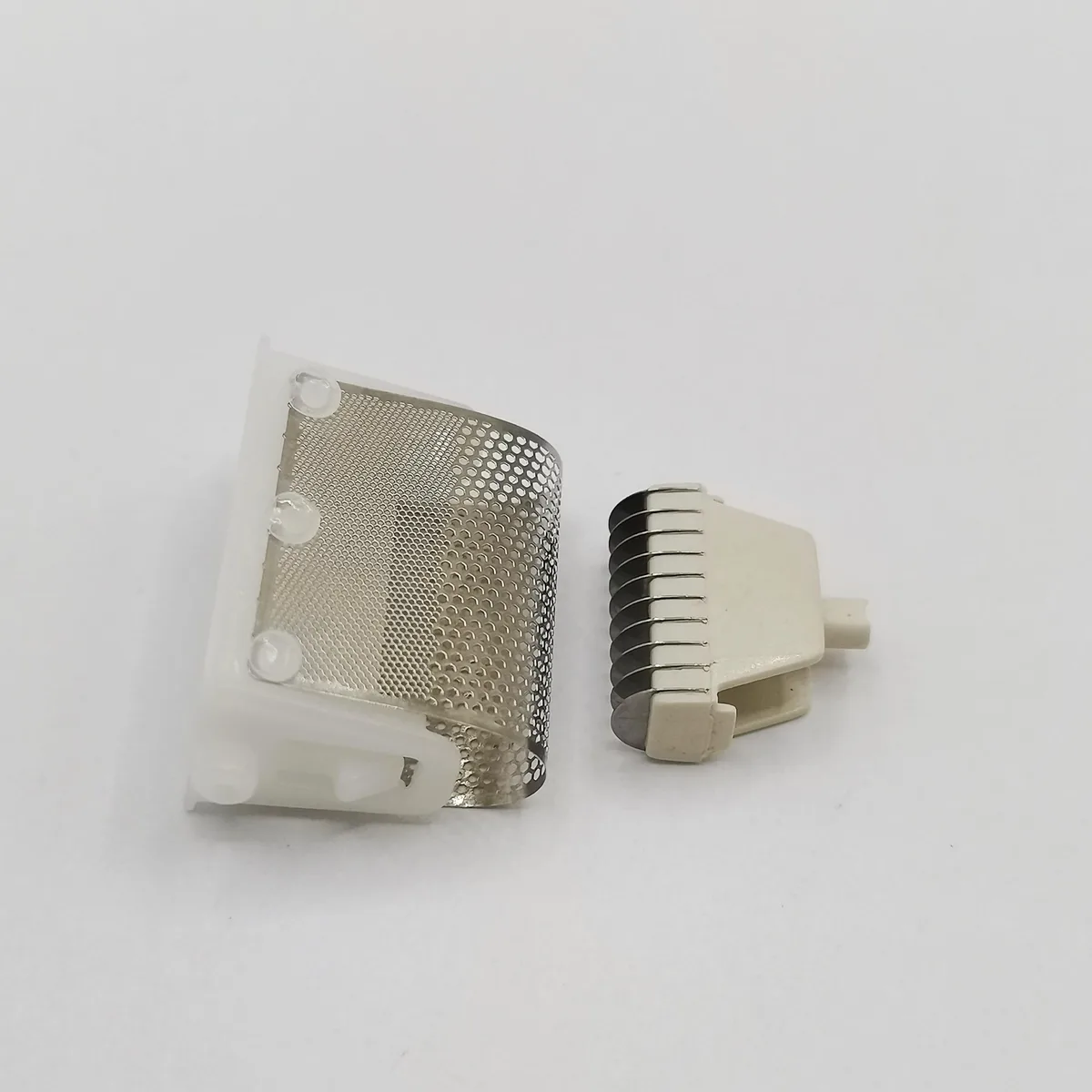 Prewave beard trimmer outer foil and inner blade replacement set, metal and plastic construction