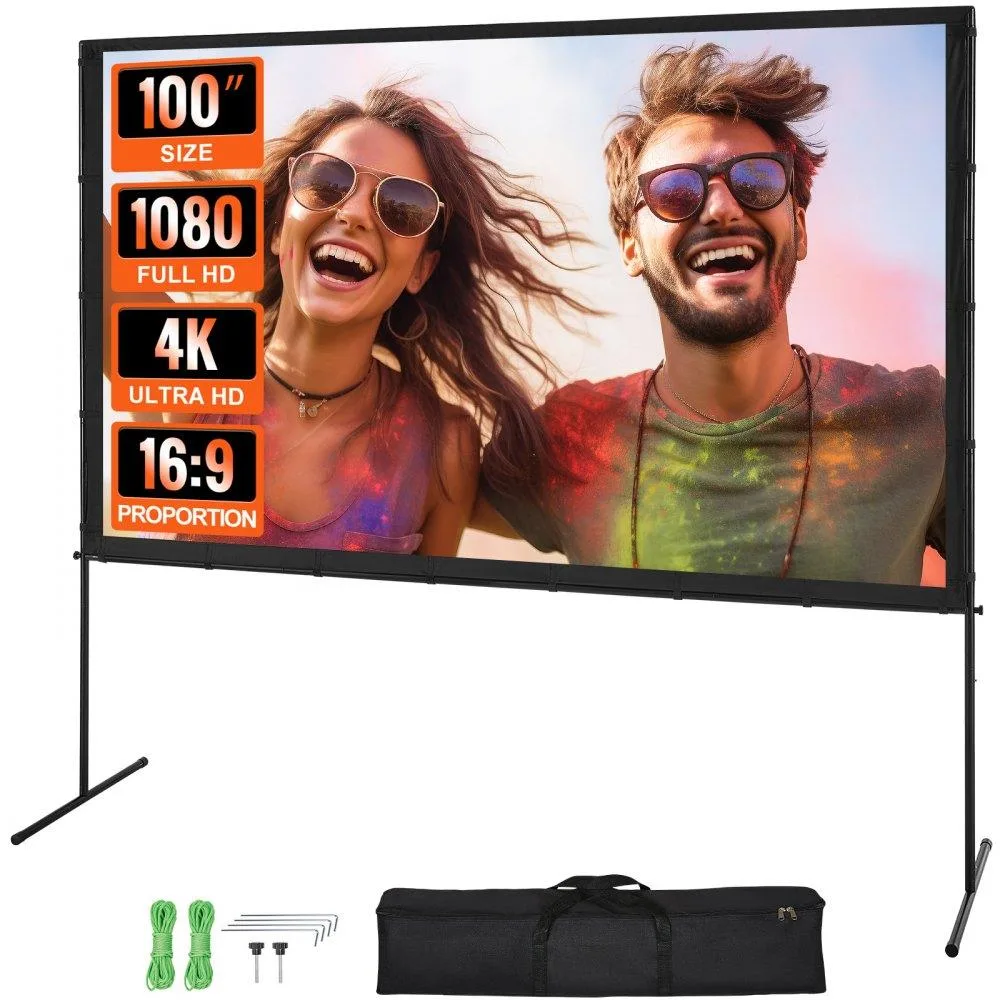 VEVOR VEVOR Projector Screen 100 inch 16:9 with Stand — product photo