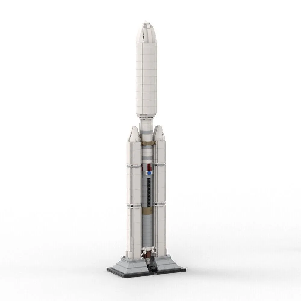 ZITIANYOUBUILD ZITIANYOUBUILD IV-B Carrier Rocket 1:110 Scale 939 Pieces MOC — product photo