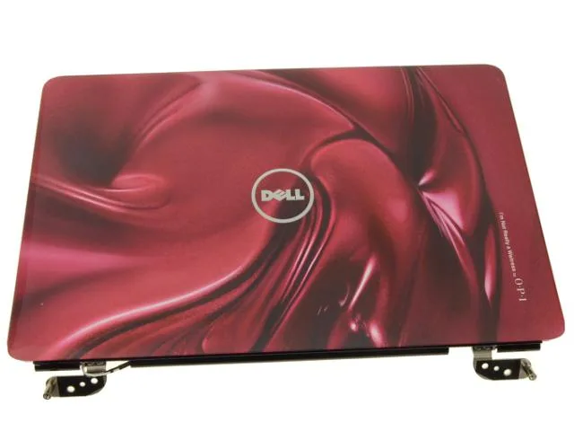 DELL DELL Inspiron 1545 1546 15.6" LCD Back Cover Red Swirl — product photo