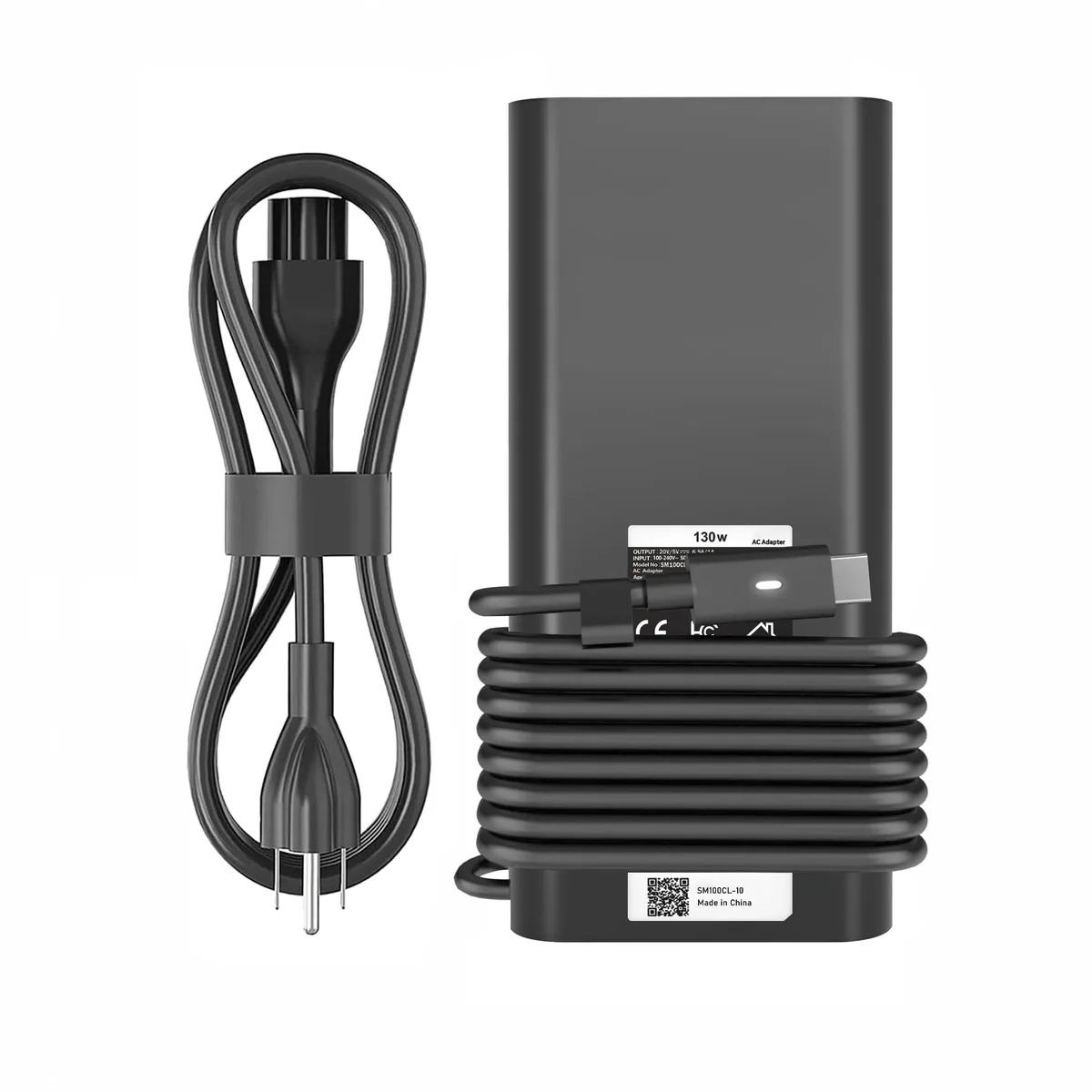 ARENTI ARENTI 130W USB-C Laptop Charger 2 in 1 accessory — product photo