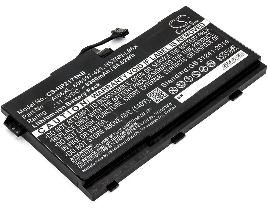 Cameron &amp; Co Cameron &amp; Co DS-CS-HPZ173NB laptop battery 11.4V 8300mAh — product photo