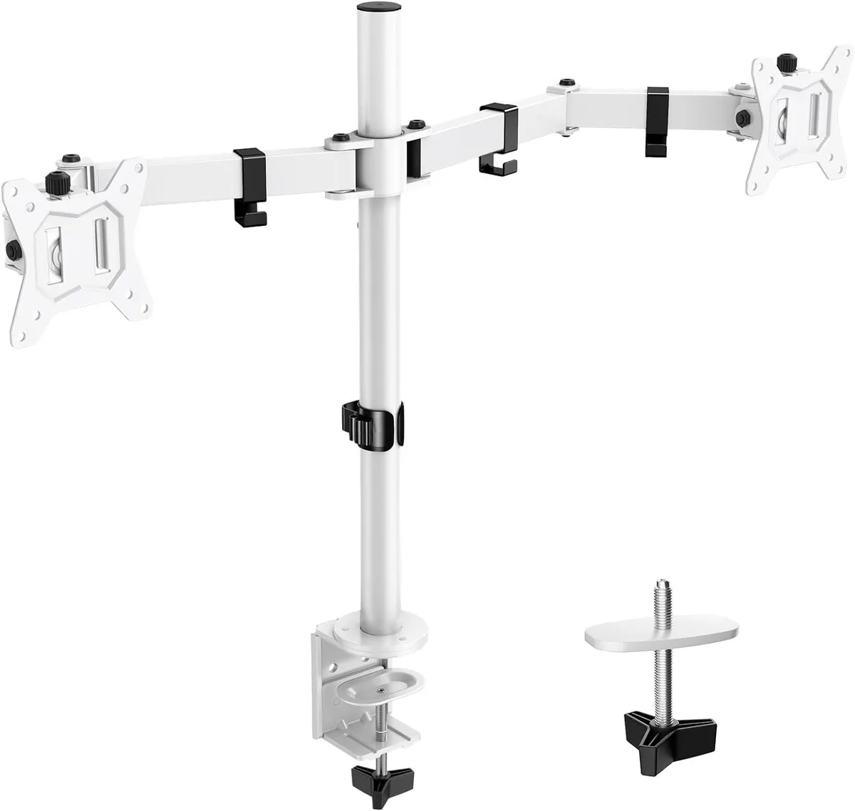BFKK BFKK Dual Monitor Arm 2×13–32″ 17.6 lb White — product photo