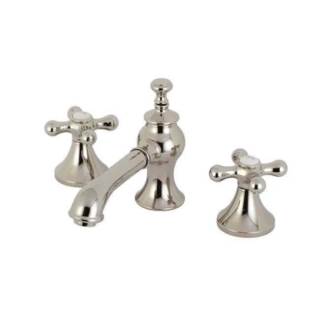 KINGSTON BRASS KINGSTON BRASS KC7066AX 8 in. Widespread Bath Faucet Polished Nickel — product photo