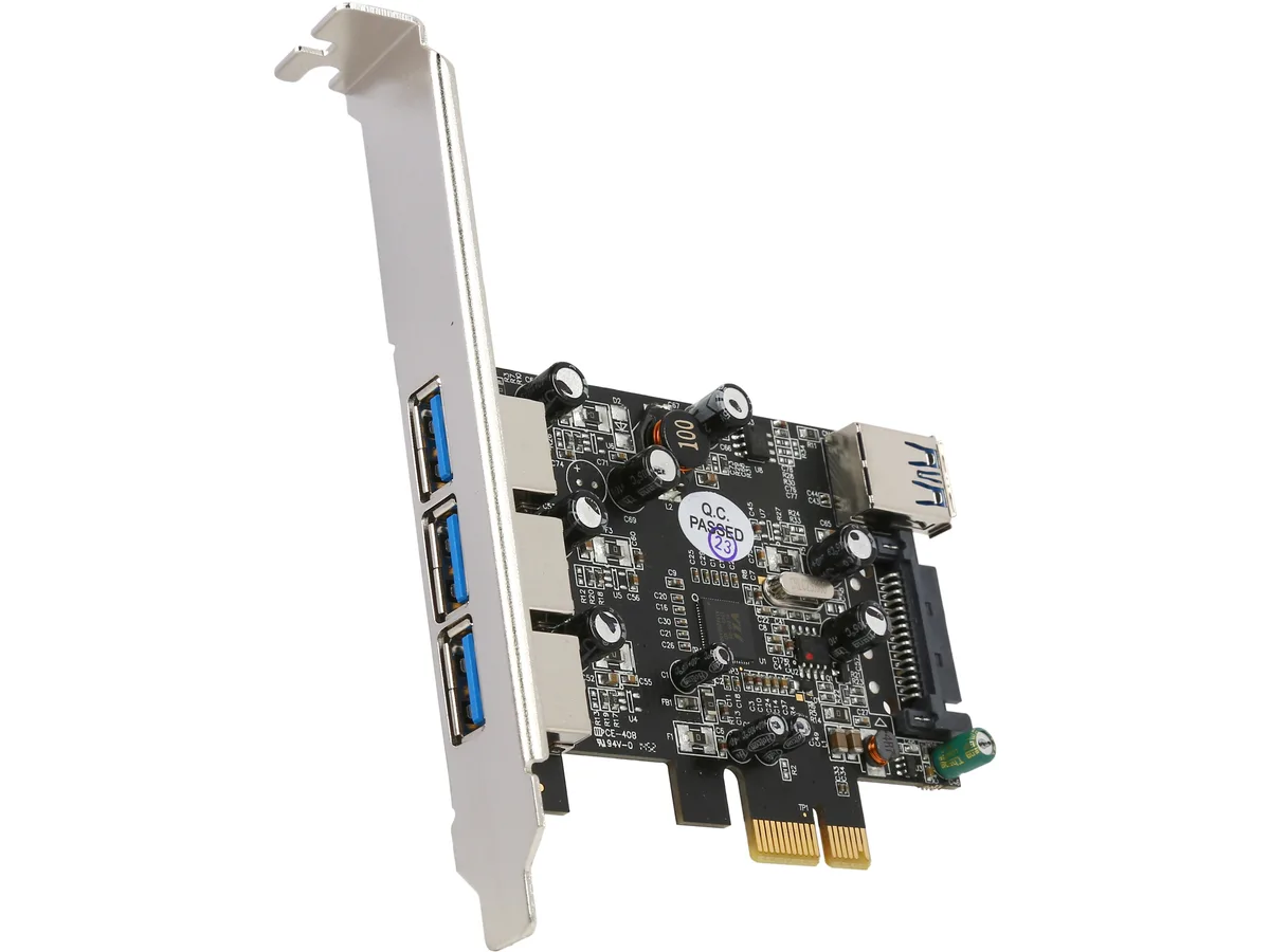 STARTECH STARTECH PEXUSB3S42 4-port USB 3.0 PCIe expansion card — product photo