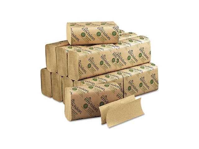 Georgia Pacific Georgia Pacific 23304 Envision Multifold Paper Towels Brown 250/Pack 16/Carton — product photo