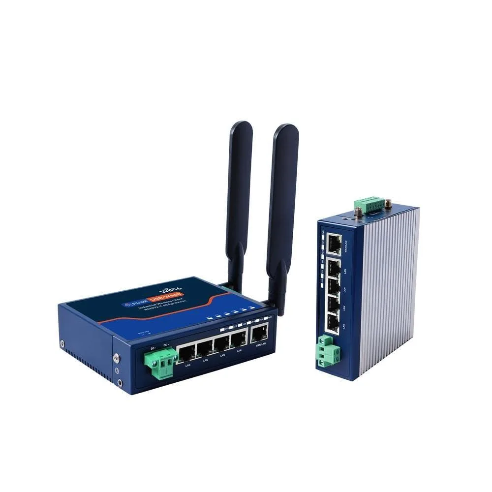 PUSR PUSR USR-W660S WiFi 6 Access Point 5×Gigabit 1×CAN RS232 RS485 — product photo