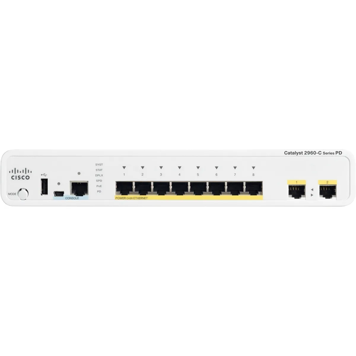 Cisco Systems, Inc. Cisco Systems, Inc. WS-C2960C-12PC-L network switch — fotografie produktu