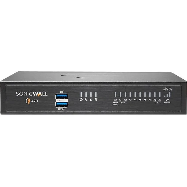 SonicWall SonicWall TZ470 firewall appliance 02-SSC-6798 2Y APSS — product photo