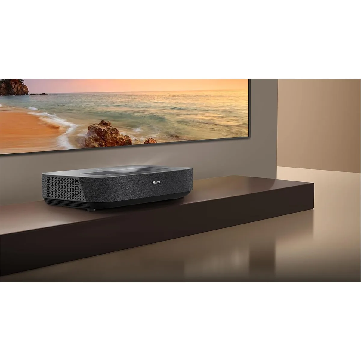 HISENSE HISENSE 90L5G-DLT90B 2100-Lumen 4K DLP Business Projector, Black — product photo