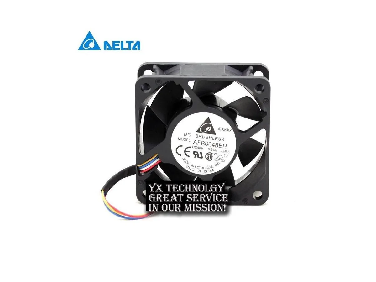 Fans Fans 6025 AFB0648EH 48V 0.21A 4-wire PWM case fan — product photo