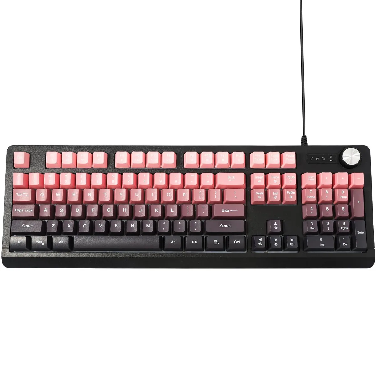 SAMSUNG G79 Gradient RGB Gaming Keyboard Pink — product photo