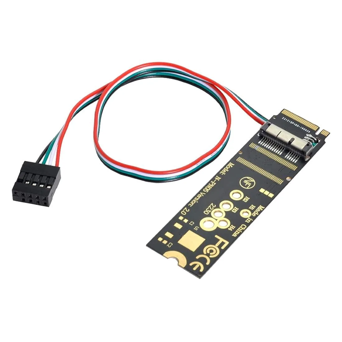 Vszerda Vszerda 6+12 Pin to M.2 Key-M NVME Adapter for BCM94360CD/CS/2CS/602CS — product photo