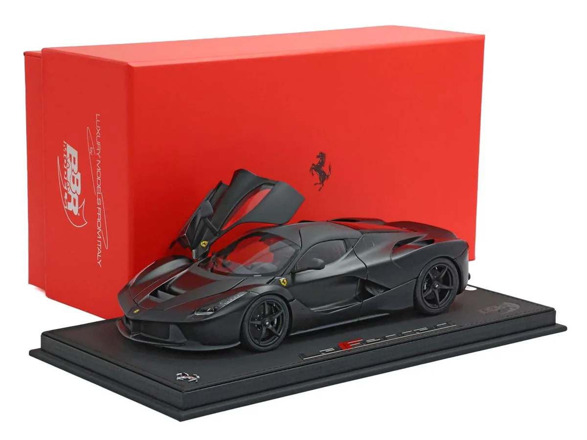 BBR BBR Ferrari LaFerrari Matt Black 1/18 Limited Edition 78 pieces — product photo