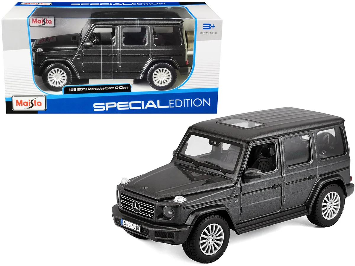 Maisto Maisto 2019 Mercedes-Benz G-Class Dark Gray Metallic 1/25 Diecast Hobby Collectible — product photo