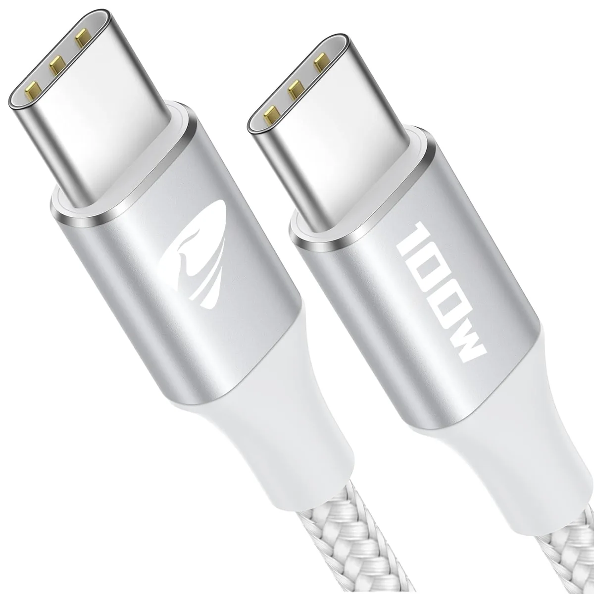  100W USB-C to USB-C Cable 6ft Braided — product photo