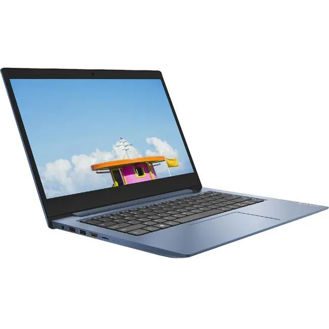 Lenovo Lenovo IdeaPad 1 81VU00D1US 14.0" laptop Celeron N4020 4 GB 64 GB Ice Blue — product photo