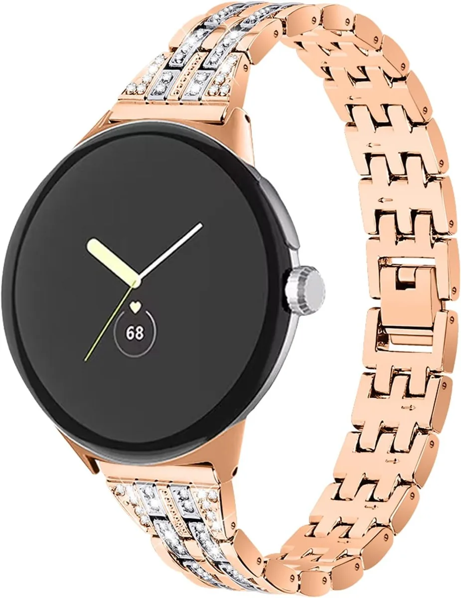 ETEIZU ETEIZU smartwatch band 41 mm rose gold &amp; silver accessory — product photo