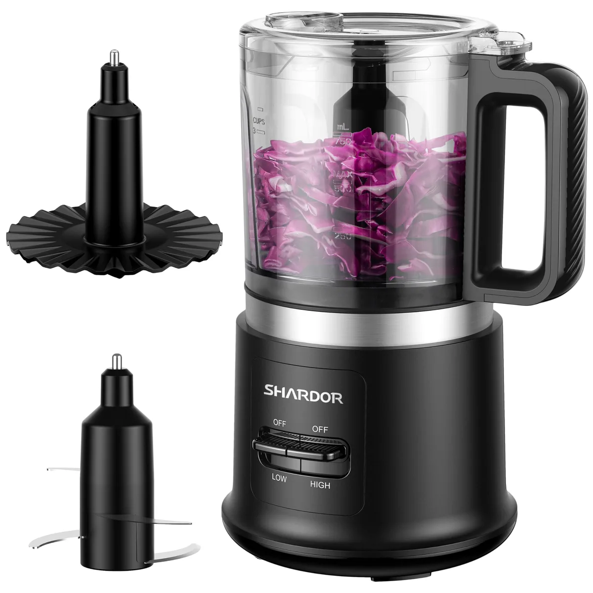 SHARDOR OK7510 4 Cup Food Processor 400W — product photo