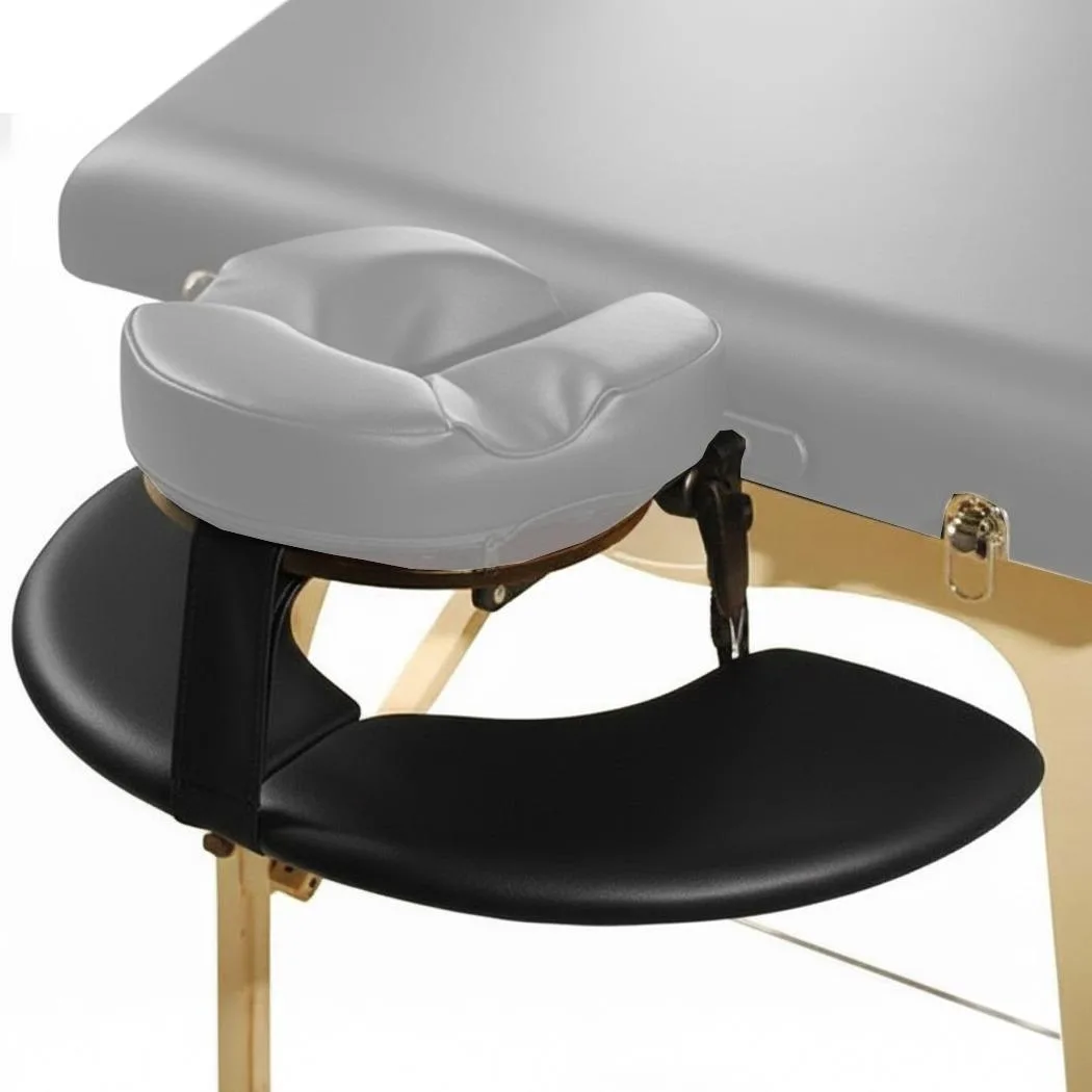 Vandue Corporation Vandue Corporation Royal Massage Contoured Arm Rest Shelf Black 2.2000 — product photo
