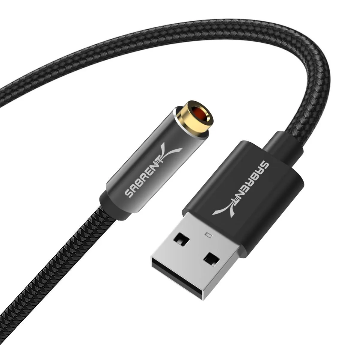 Sabrent Sabrent CB-UA35 USB 2.0 Type-A to 3.5mm TRRS adapter 20 — product photo