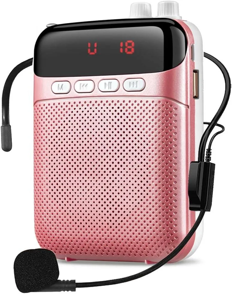 BFKK BFKK Portable Voice Amplifier 10W 2400mAh Rose Gold — product photo