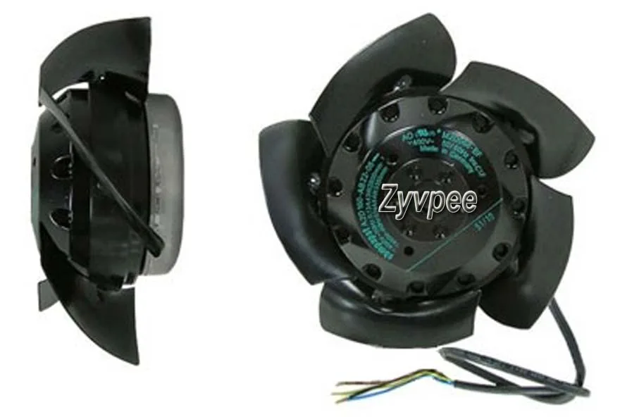 Zyvpee Zyvpee M2D068-BF 400~480VAC 3 Phase 43/54W IP44 160mm axial cooler — product photo
