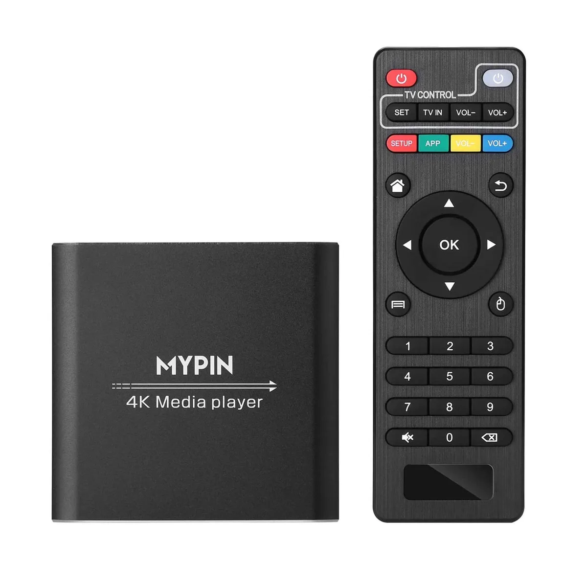  MYPIN 4K Media Player (Black) — product photo