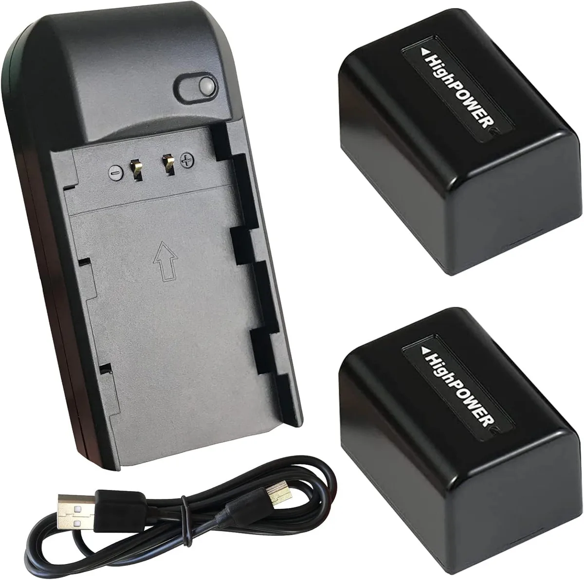WUQ WUQ NP-FV5 Plus 3.7V 2000mAh battery charger kit measurement tool — product photo