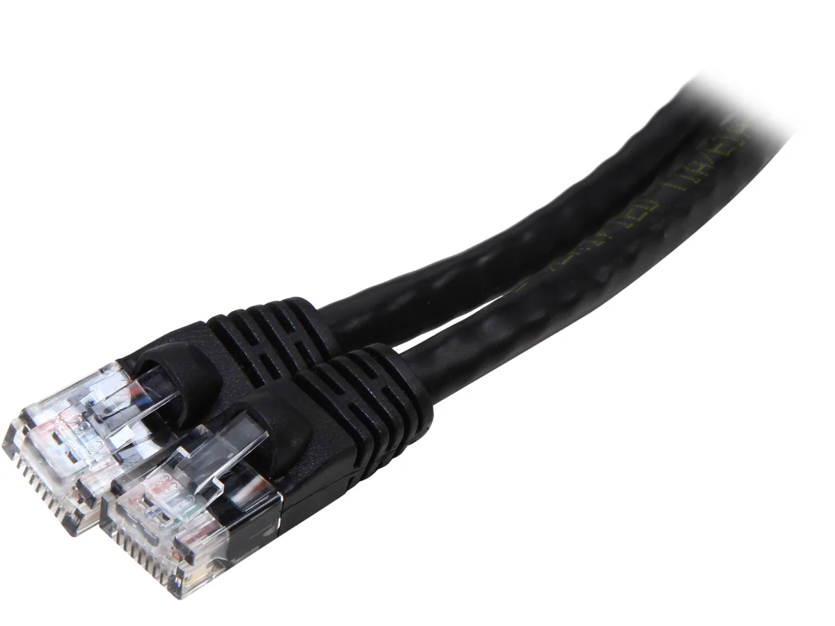 Nippon Labs Nippon Labs CAT6MB-7BK 7 ft Cat6 UTP network ethernet cable Black — product photo