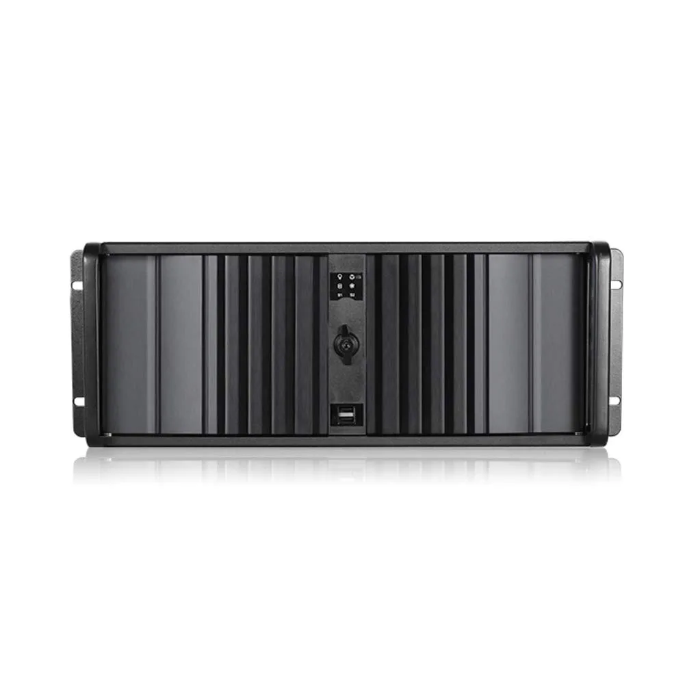 iStarUSA Inc. iStarUSA Inc. D-400SEA-BK-RAIL24 4U server rack with 20" sliding rails — product photo