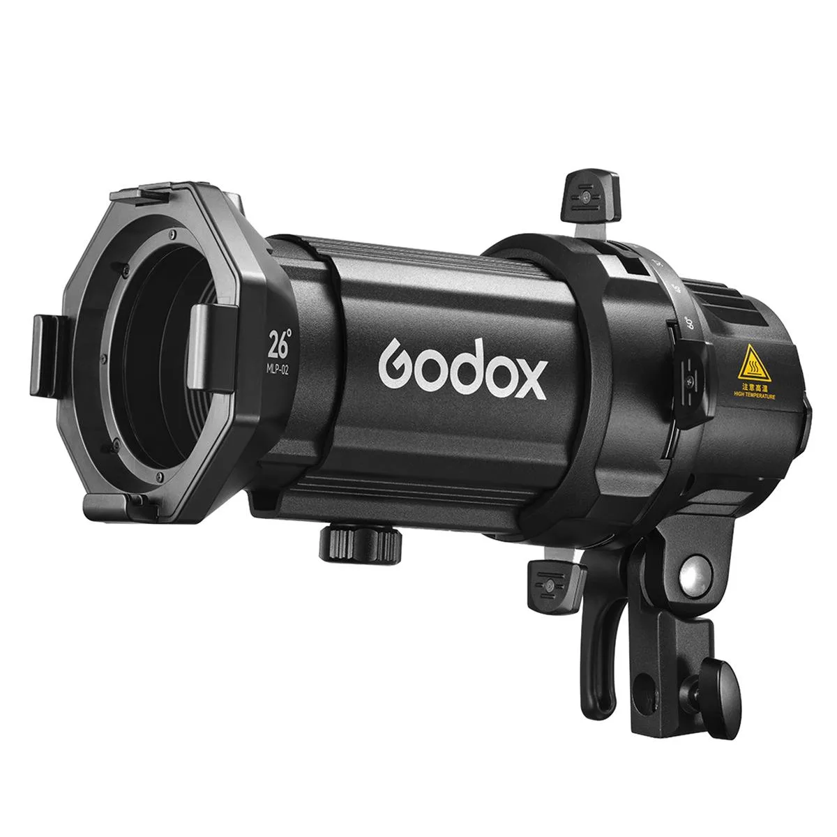 Godox Photo Equipment Co. Ltd Godox Photo Equipment Co. Ltd MLP Projection Attachment 26° Lens for ML30 ML60 Black — product photo