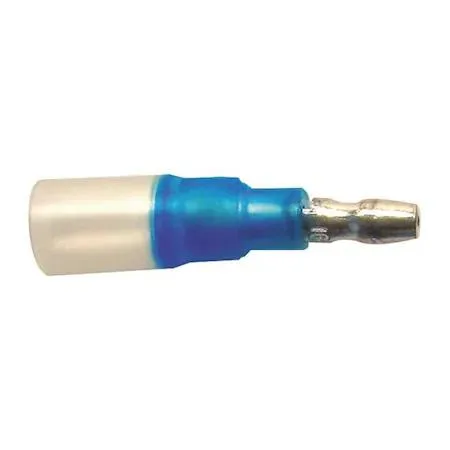 Velvac Velvac 30369 Blue Nylon Heat Shrink Bullet Disconnects 16-14 AWG Pack 10 — product photo