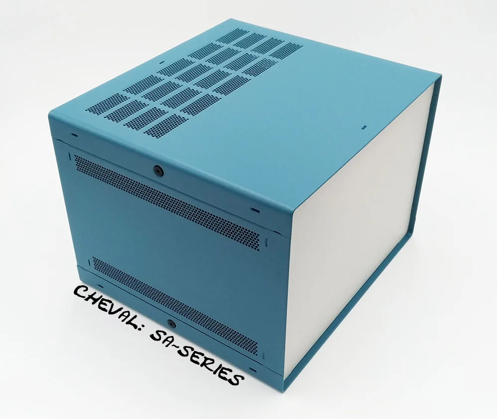 Cheval Electronic Enclosure Co.,Ltd Cheval Electronic Enclosure Co.,Ltd SA-SERIES Electrical Box 5U 219 x 279 x 305 mm Aluminum Blue — product photo