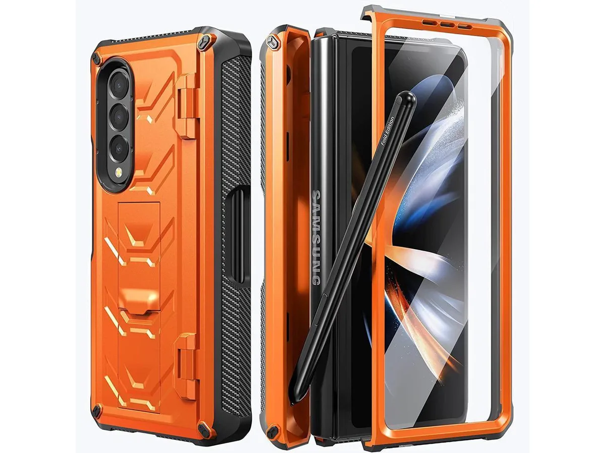 BONAEVER BONAEVER Laptop Case for Samsung Galaxy Z Fold 4 5G Orange — product photo
