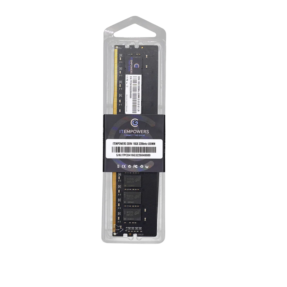 ITEMPOWERS ITEMPOWERS 16GB DDR4 3200MHz CL22 260-Pin UDIMM desktop RAM — product photo