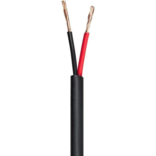Monoprice Inc. Monoprice 113731 Speaker Wire 18AWG 2-Conductor CMP 250ft Black — product photo