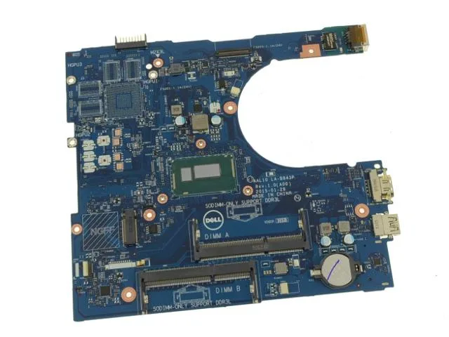 DELL DELL Intel Motherboard W45H6 i3-4030U 1.9GHz 14 15 17 5458 5558 5758 — product photo