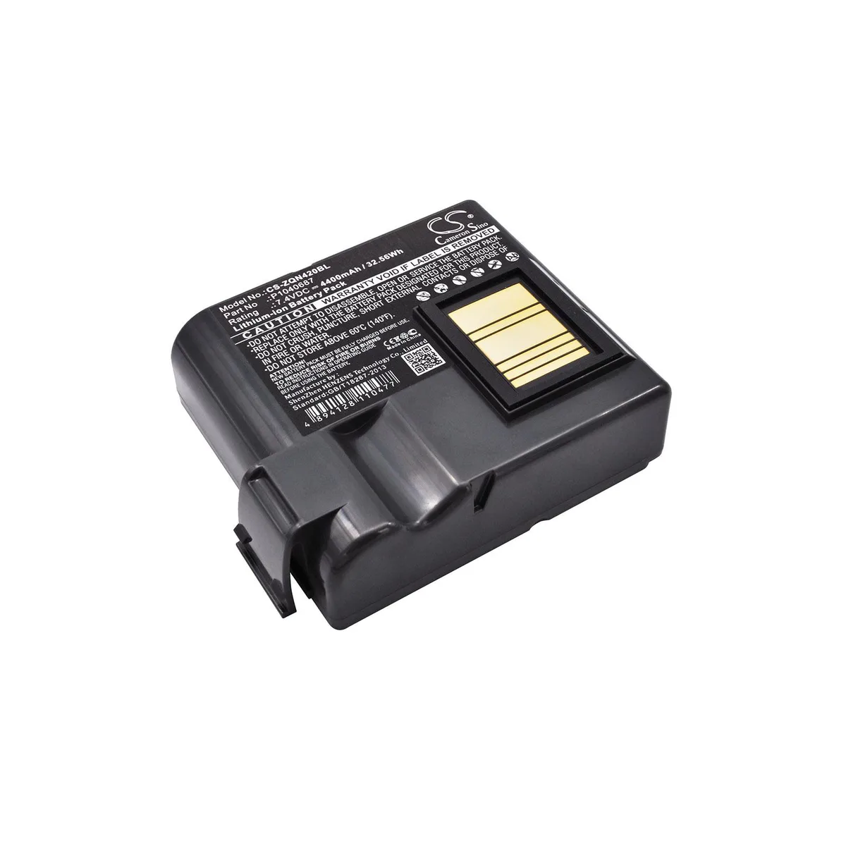 Cameron & Co Cameron & Co DS-CS-ZQN420BL Battery for Zebra QLN420 ZQ630 4400mAh — product photo