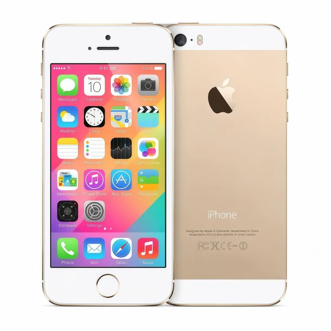 Apple Apple iPhone 5s 32GB Silver cell phones - unlocked — product photo