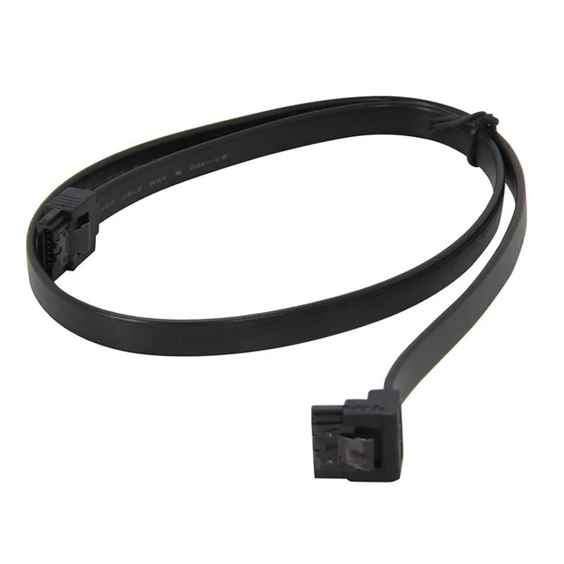 EN-Labs EN-Labs SATA24BK90 24" SATA III 90° to 180° locking cable — product photo