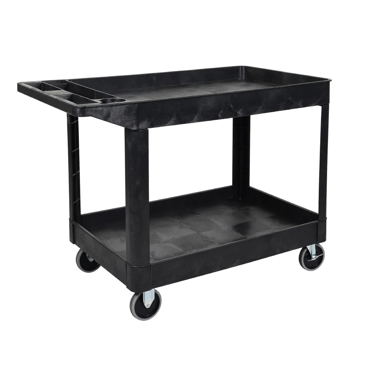 Stand Steady Stand Steady Tubstr Extra Large Two Shelf Utility Cart Black 45.5 x 24.5 — product photo