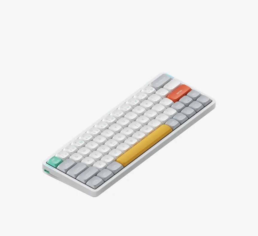 NuPhy NuPhy Air60 V2 Wisteria Switches Iconic White 60% Gaming Keyboard — product photo
