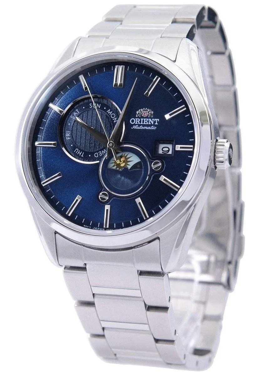 Orient Orient Contemporary Sun &amp; Moon Blue Dial Automatic Men's Watch 42.00mm — product photo