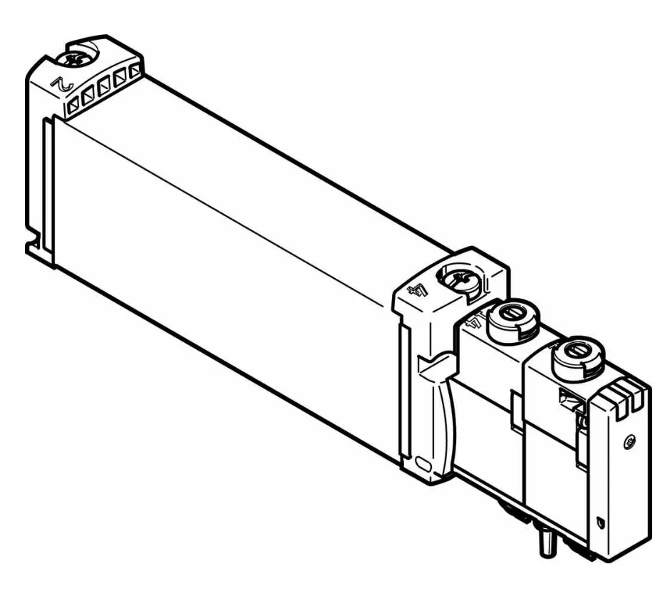 Festo Festo VUVG-B18-P53C-ZT-F-1T1L 8004894 air solenoid valve electrician tool — product photo