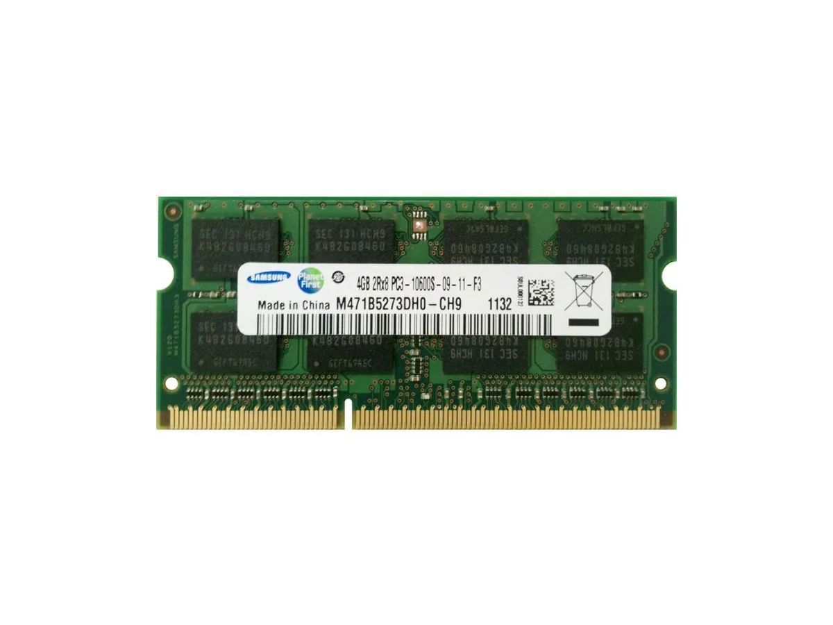 SAMSUNG SAMSUNG 4GB DDR3 1333MHz PC3-10600 204-Pin SO-DIMM CL9 1.50V — product photo