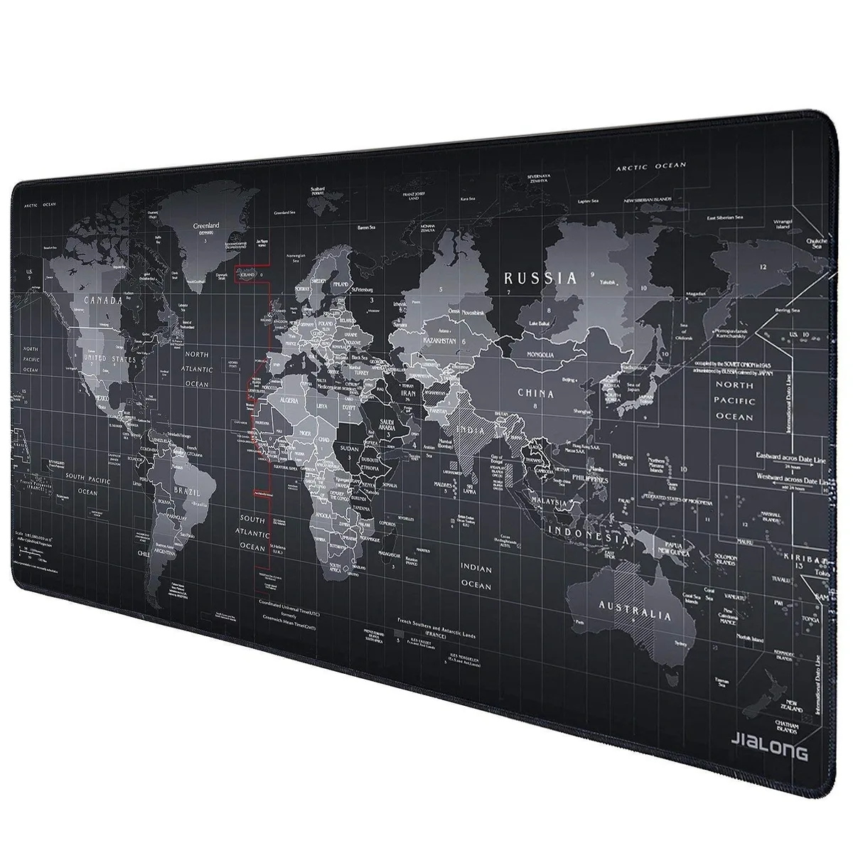 SRD / Jialong SRD / Jialong Large Gaming Mouse Pad World Map 35.4 x 15.7 in — product photo