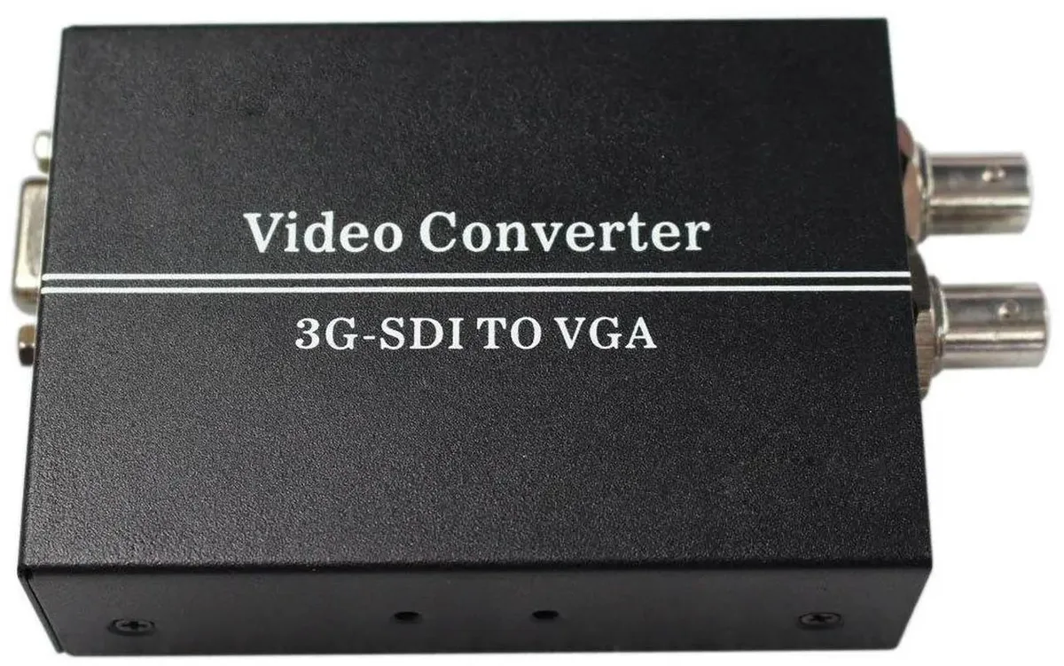 SMUGDESK SMUGDESK SDI to VGA BNC Video Converter Adapter with US Power Supply — product photo