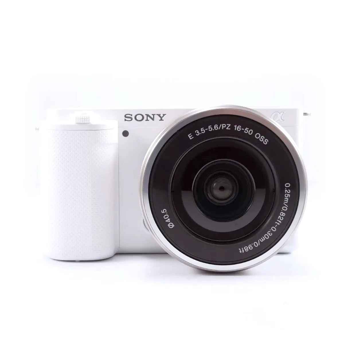Sony Sony Alpha ZV-E10 16-50mm Kit White compact mirrorless camera — product photo