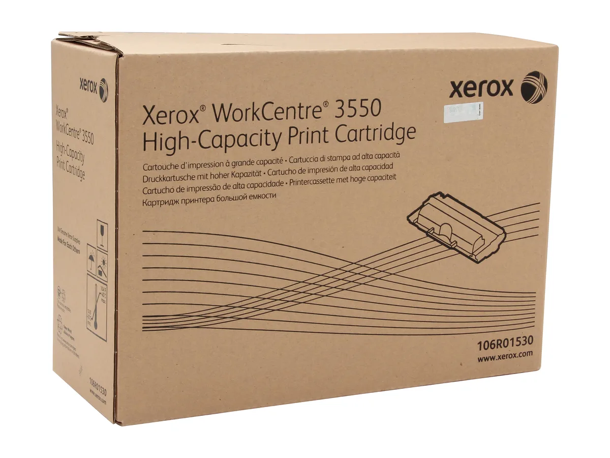 XEROX XEROX 106R01530 High Yield Toner Cartridge Black 11000 Pages — product photo